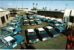 Cannon & Wendt fleet at the headquarters located in Phoenix, Arizona